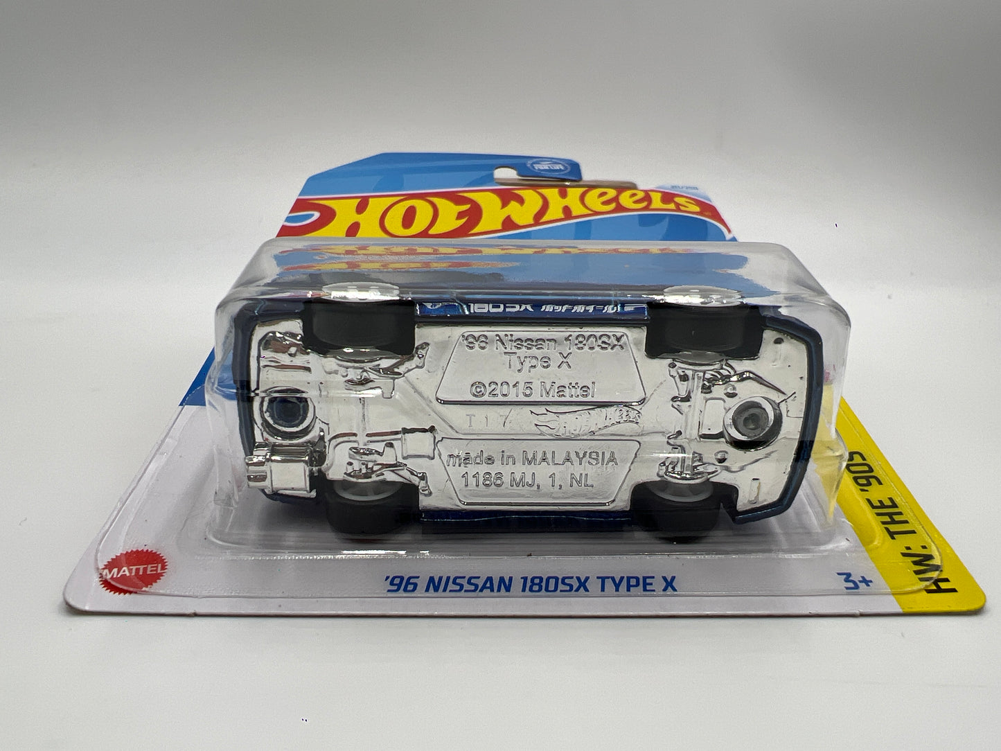 2024 Hot Wheels M Case Super Treasure Hunt #211 96 Nissan 180SX Type X Blue W/Protector