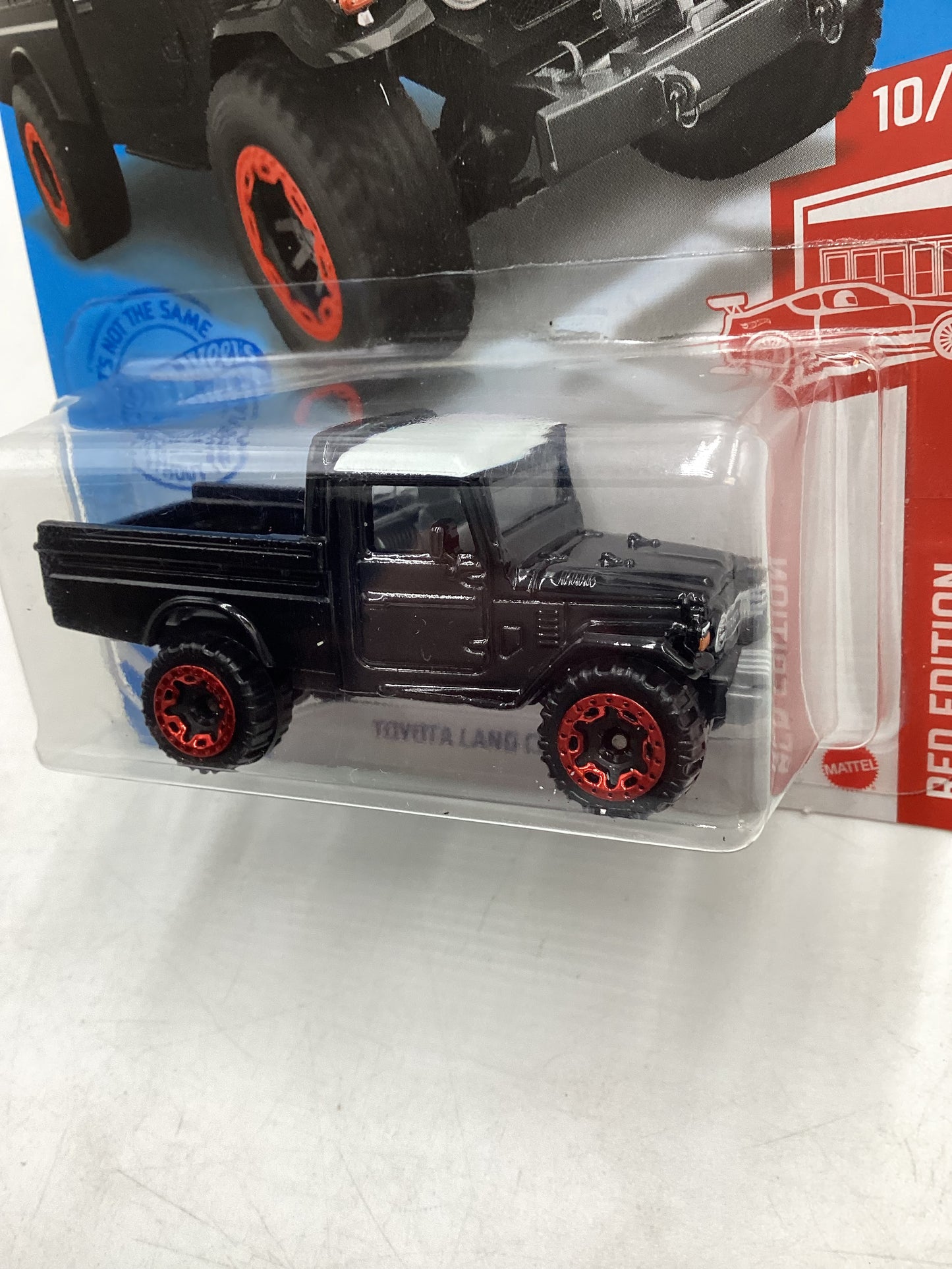 2021 Hot Wheels #202 Red Edition Toyota Land Cruiser 147A