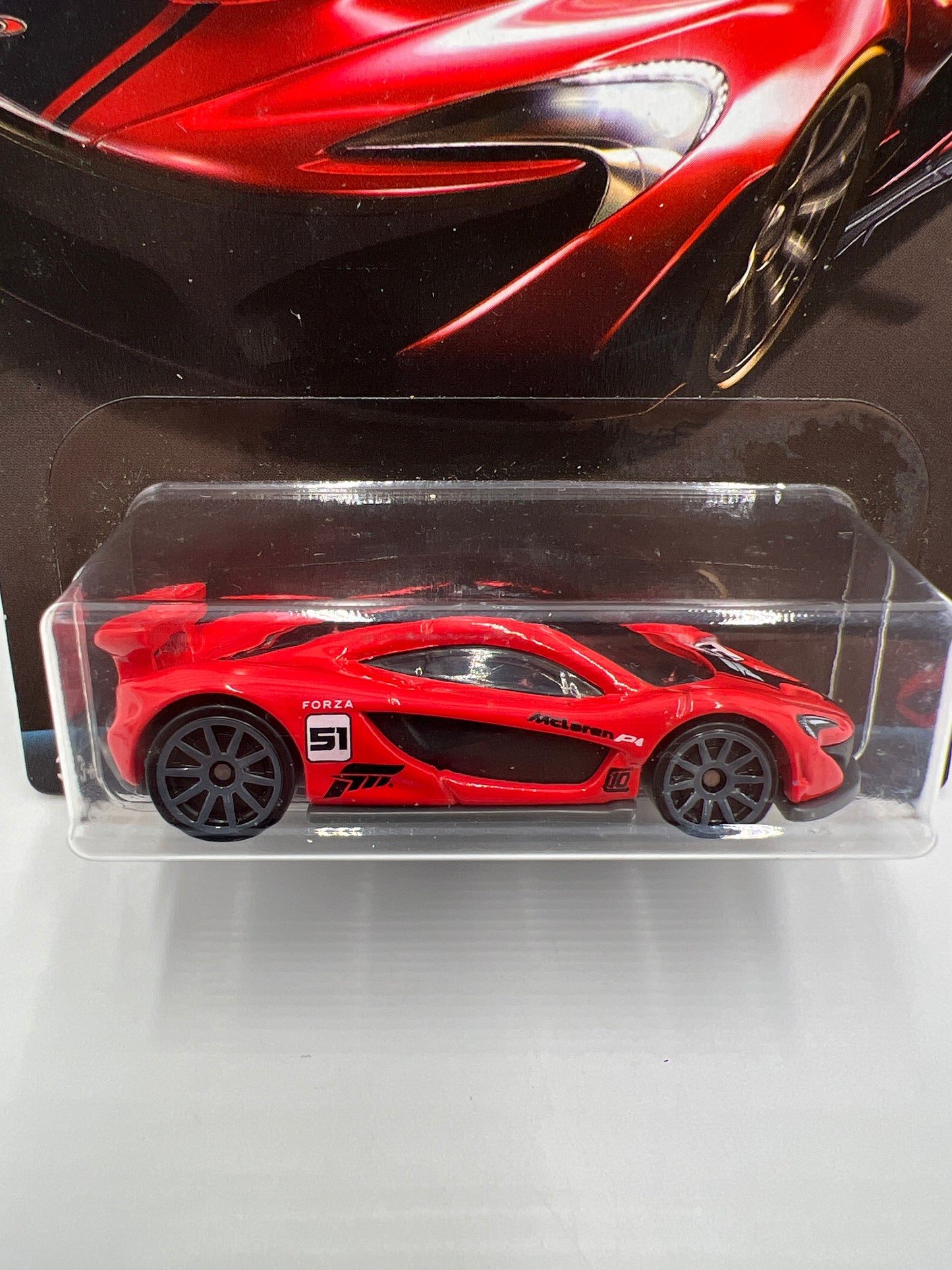 Hot Wheels Forza Motorsport #2 McLaren P1 Red 154C