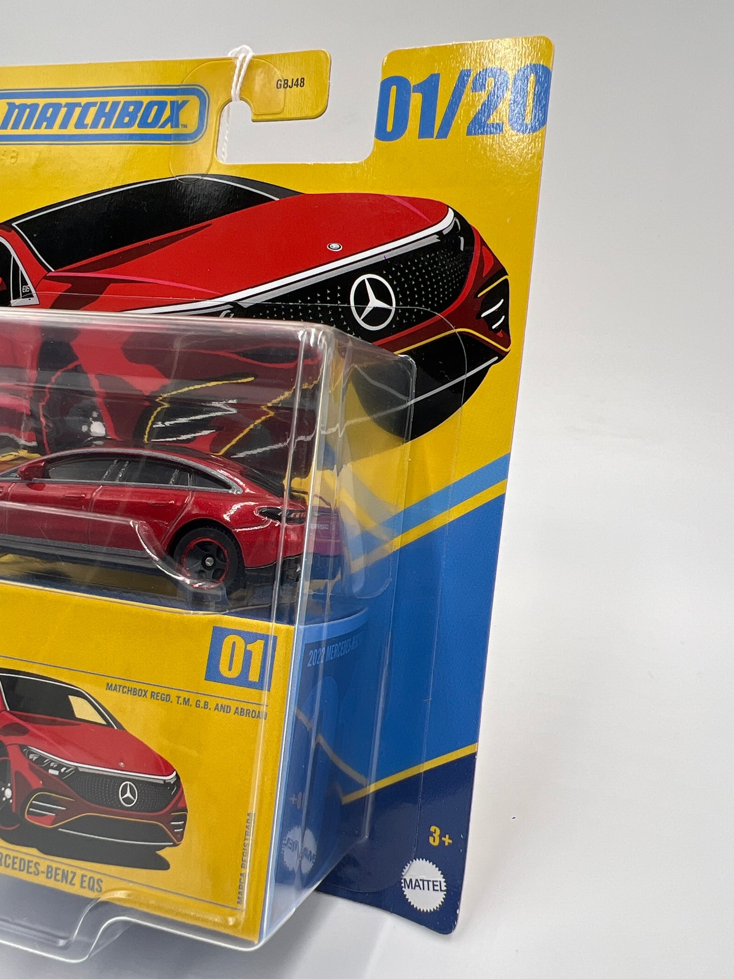 2025 Matchbox Collectors #1 2022 Mercedes-Benz EQS Red 165i
