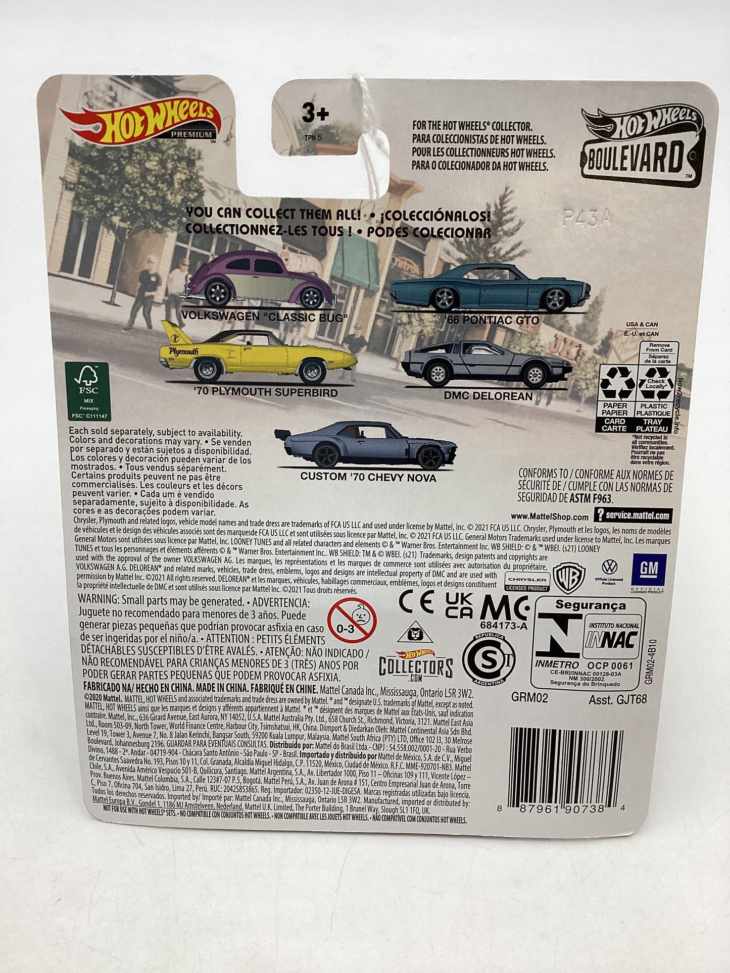 Hot Wheels Boulevard #32  66 Pontiac GTO 262F