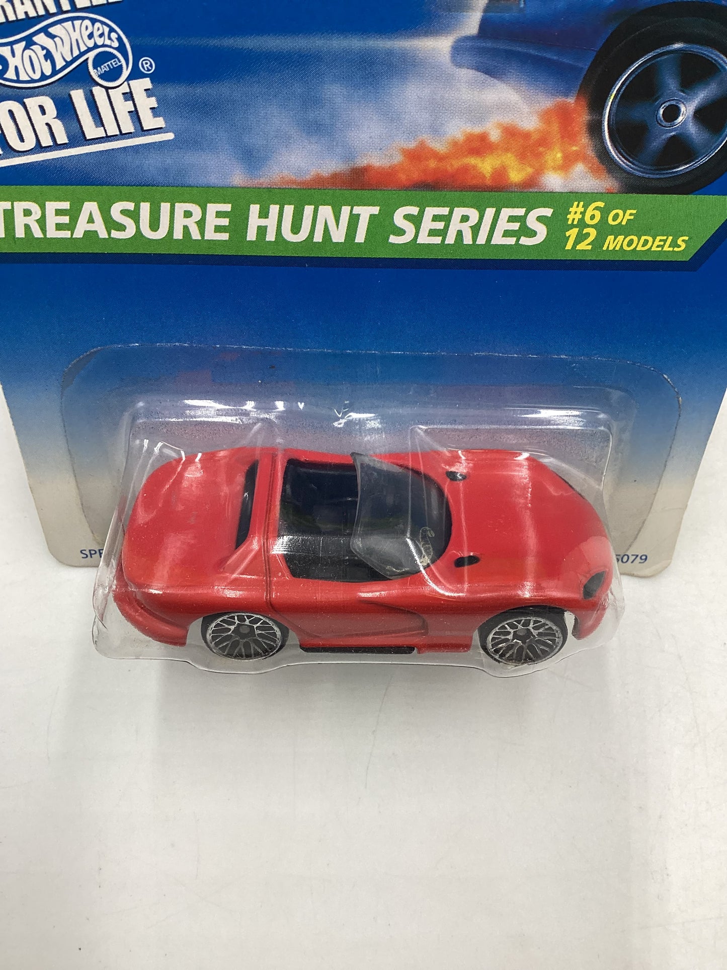 1996 Hot Wheels Treasure Hunt 6/12 Dodge Viper RT/10 Red #433 273E