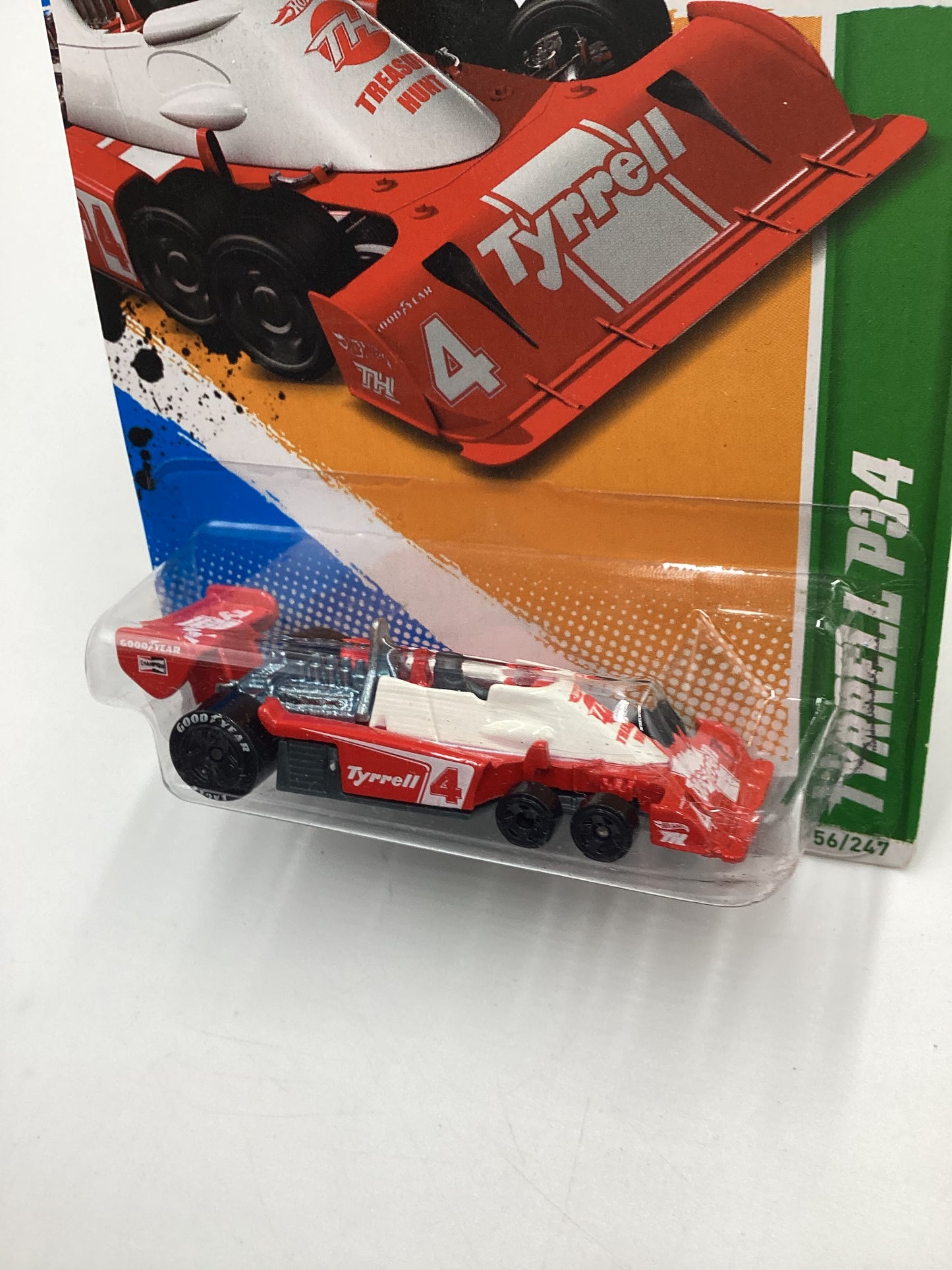 2012 Hot Wheels Treasure Hunt #56 Tyrell P34 Red