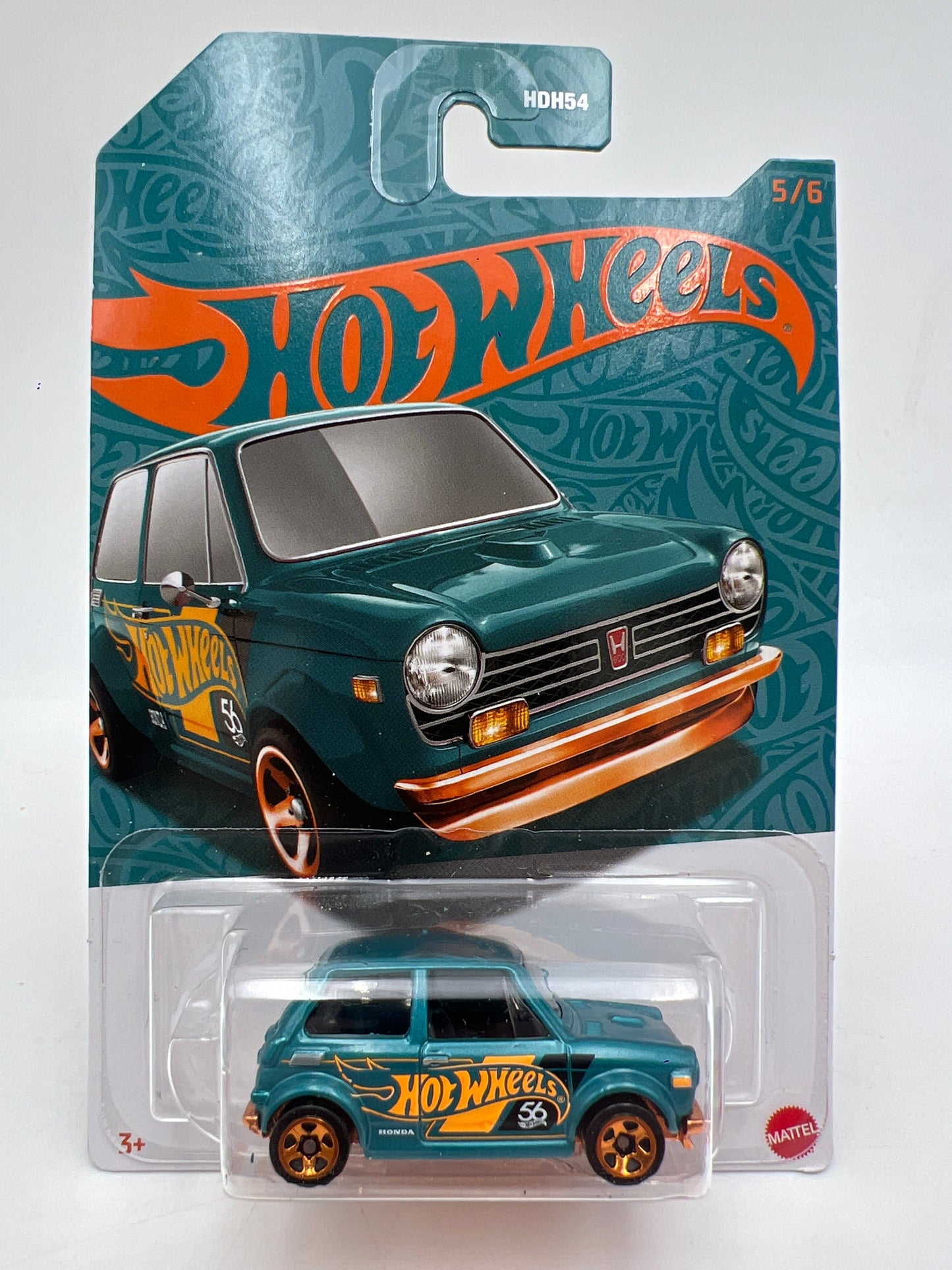 Hot Wheels 56th Anniversary Pearl and Chrome #5 Custom 70 Honda N600 164i