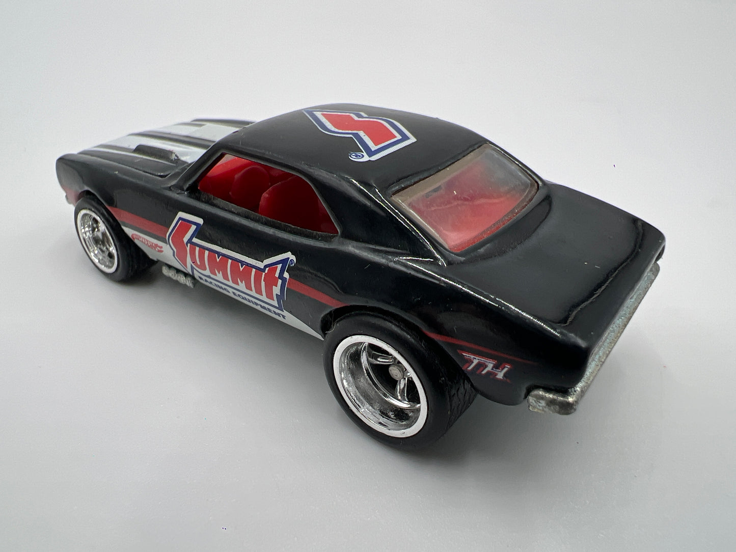 2013 Hot Wheels Super Treasure Hunt 67 Camaro Summit Black W/No Logo Base Loose