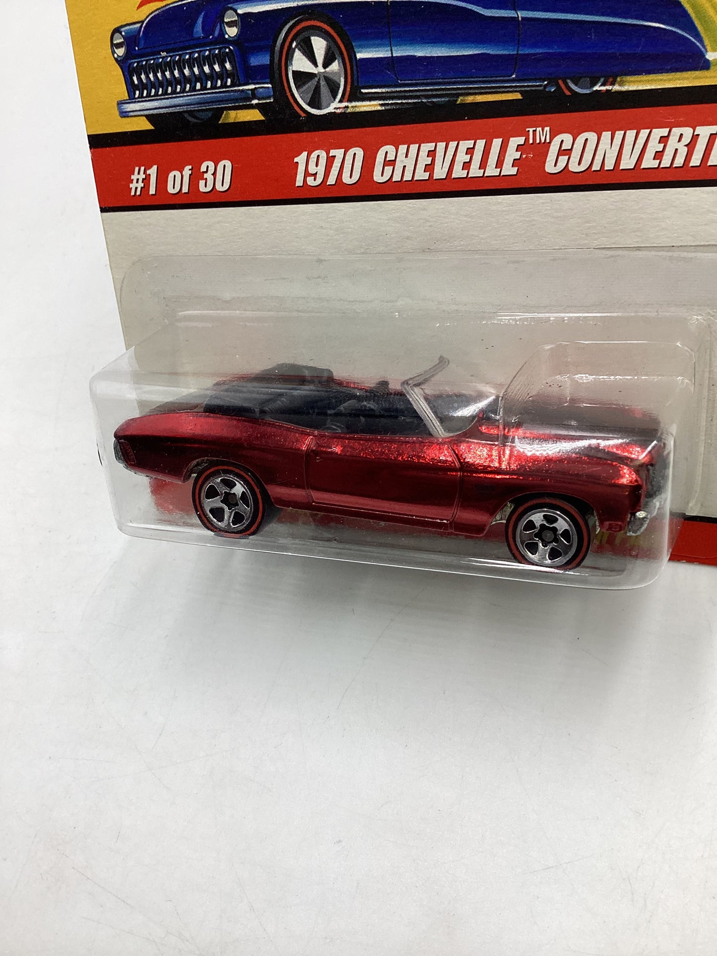 Hot Wheels Classics Series 2 #1 1970 Chevelle Convertible Red SR