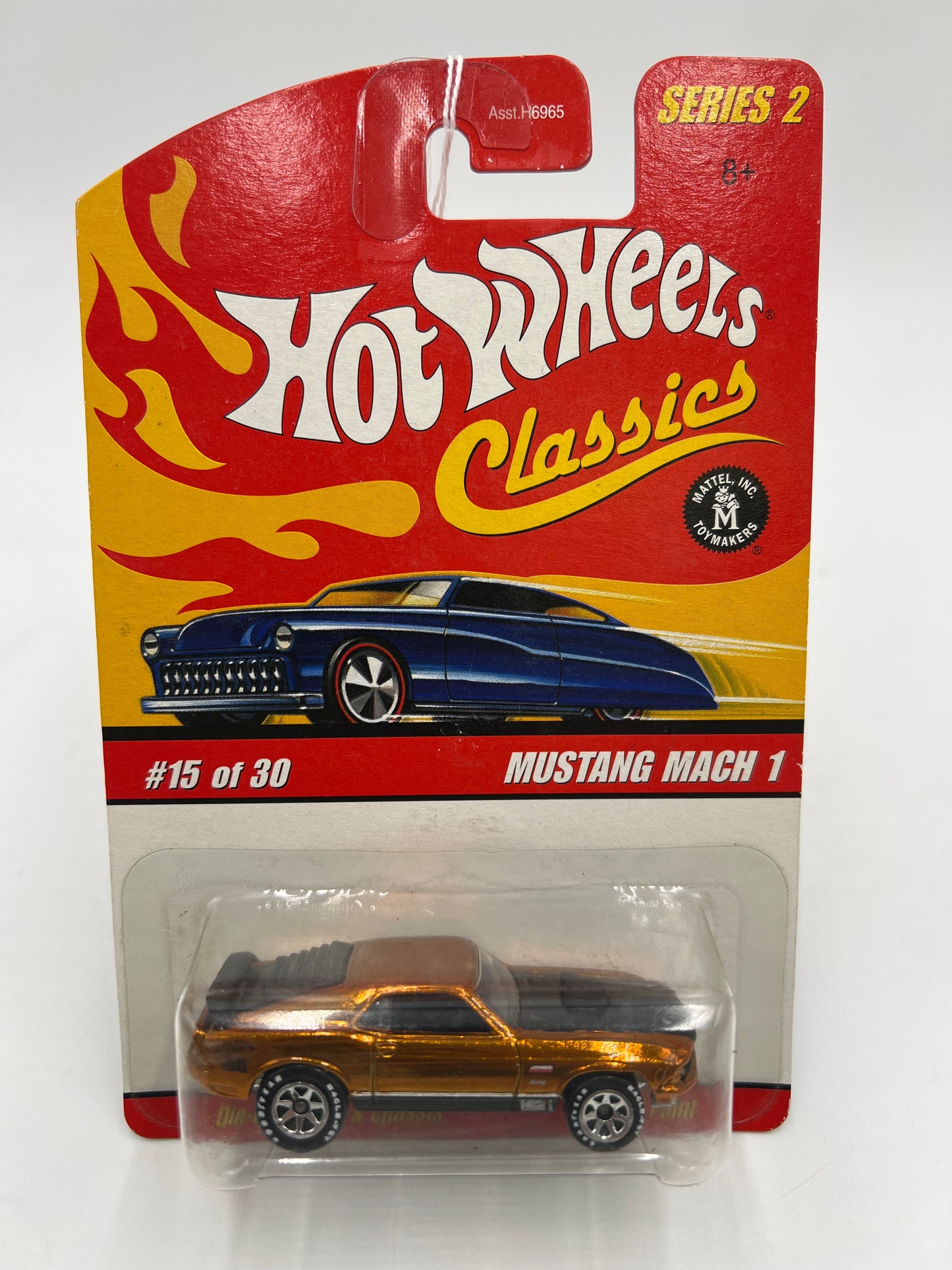 Hot Wheels Classics Series 2 #15 Mustang Mach 1 Orange