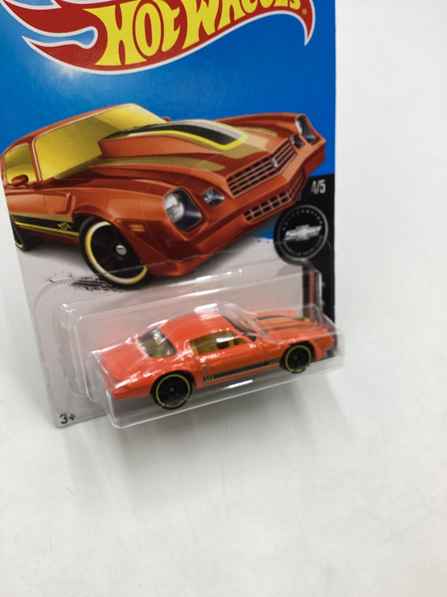 2017 Hot wheels #361 Orange 81 Camaro 14H