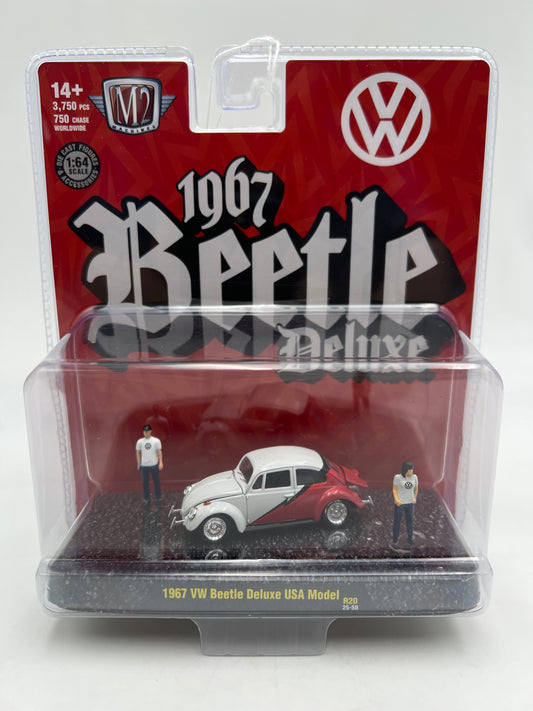 M2 Machines Diorama R20 1967 VW Beetle Deluxe USA Model 198H