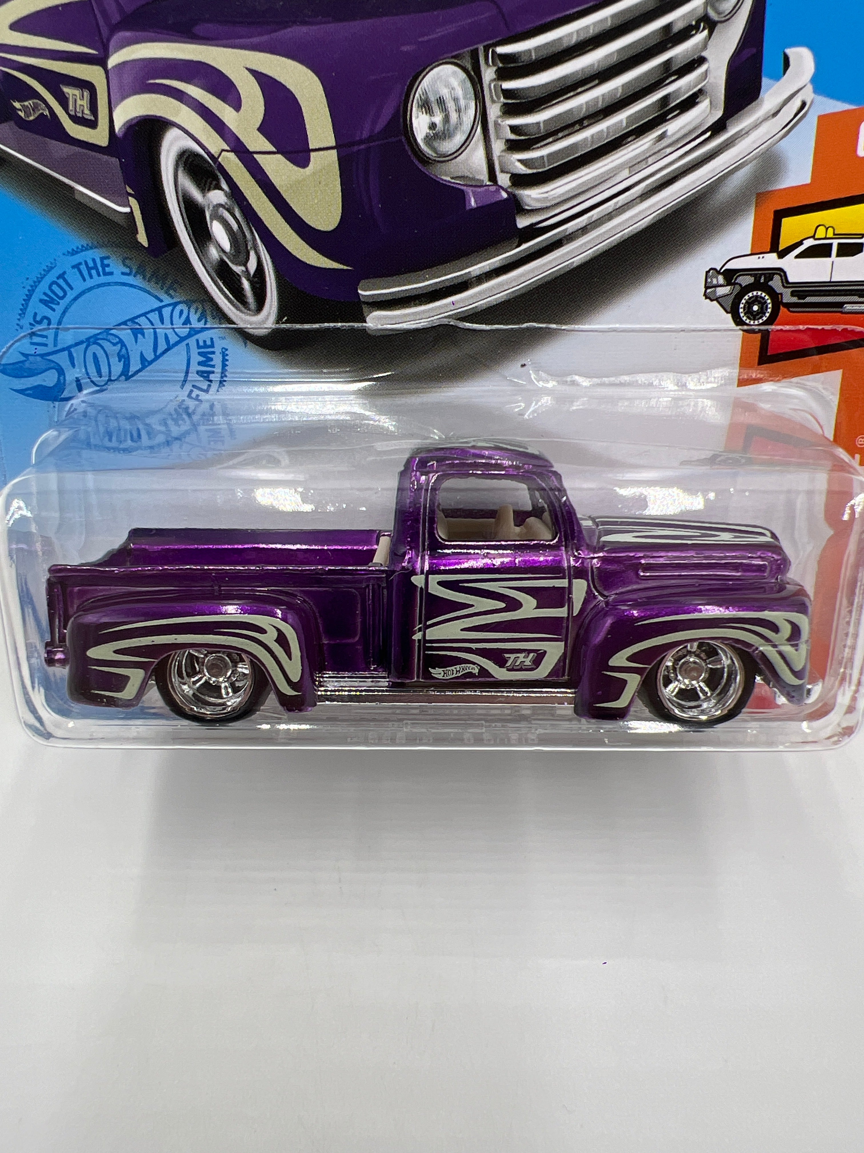 '49　フォード　F1　セット　スーパートレジャーハント 2021 Hot Wheels Super Treasure Hunt #225 49 Ford F1 Purple W