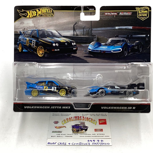 2024 Hot wheels target 2 pack Volkswagen Jetta & Volkswagen ID R 281D