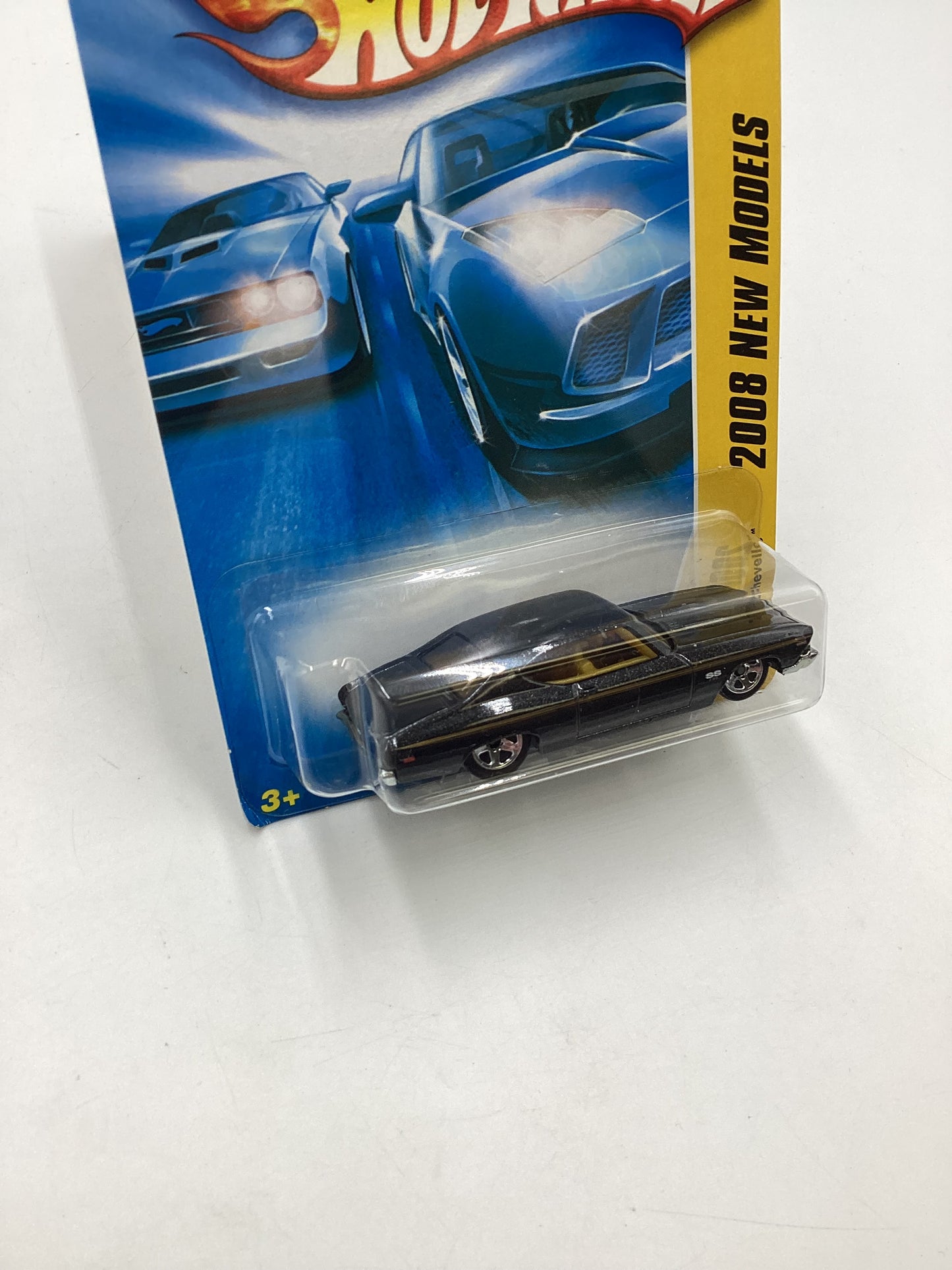 2008 Hot Wheels New Models #17 69 Chevelle Black 12E