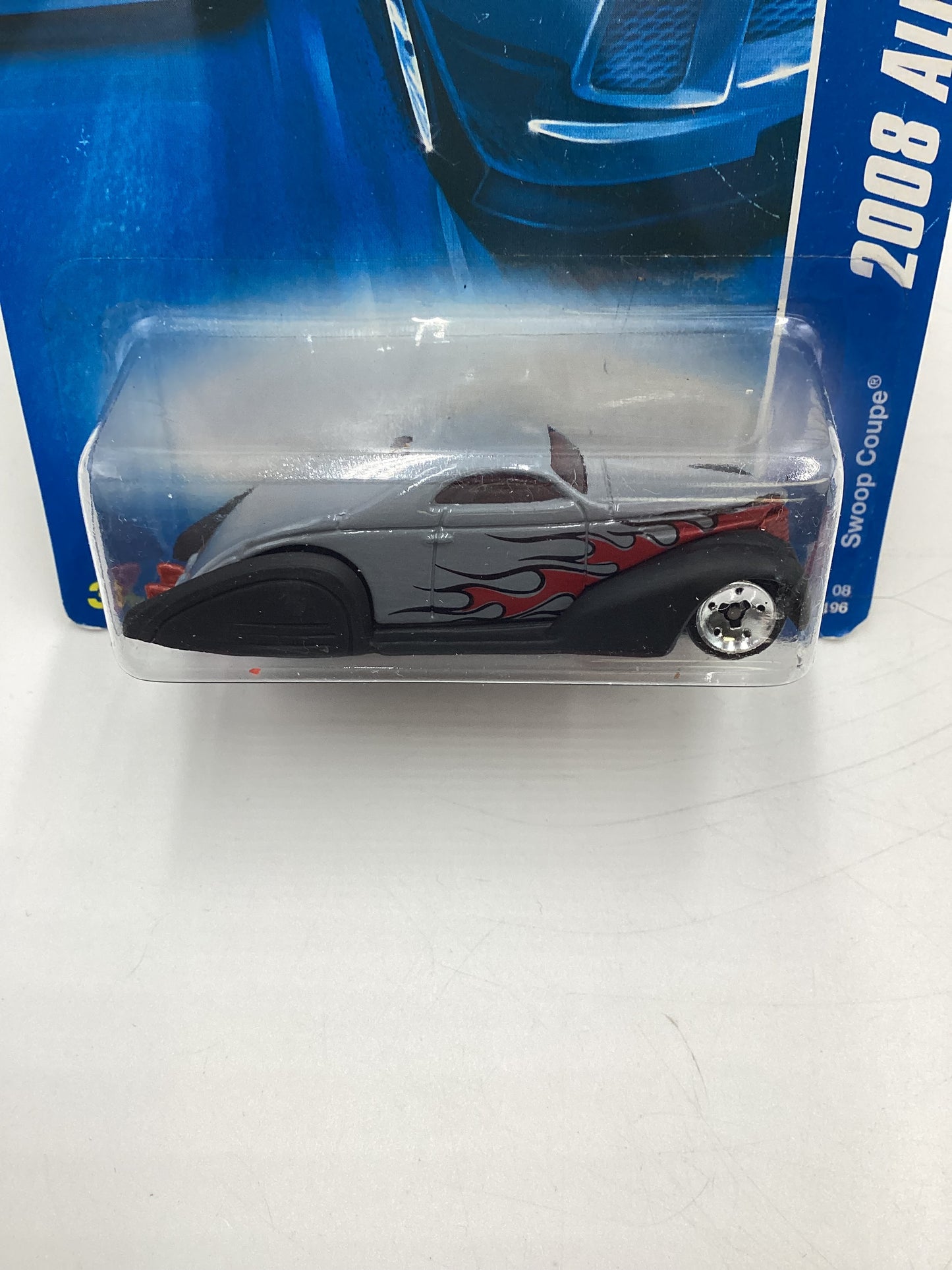 2008 Hot Wheels All Stars #51 Swoop Coupe Gray Z3
