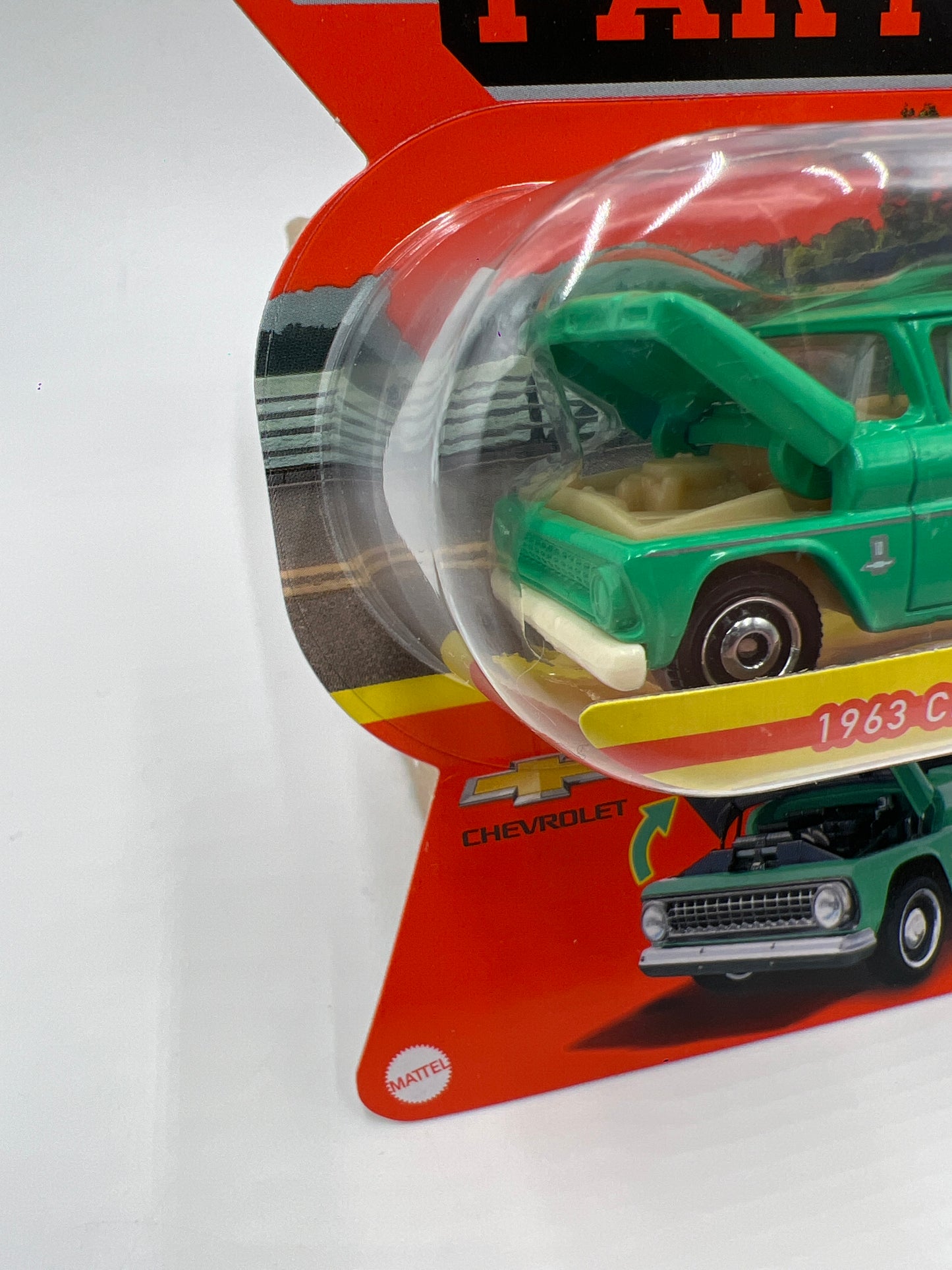 Matchbox Moving Parts #8 1963 Chevy C10 Pickup Green 162D
