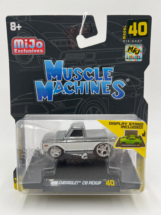 Muscle Machines Mijo Exclusives Series 5 #40 CHASE 1972 Chevrolet C10 Pickup