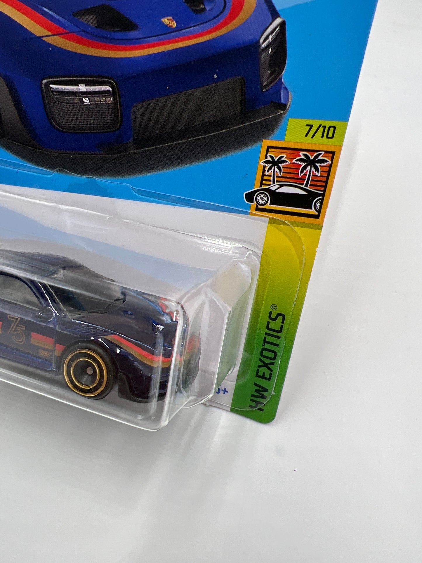 2023 Hot Wheels Super Treasure Hunt #223 Porsche 935 Blue W/Protector