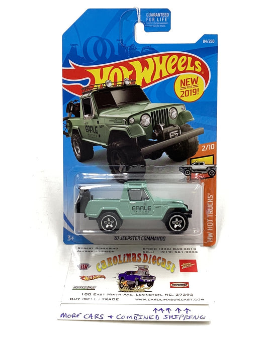 2019 Hot wheels #84 67 Jeepster Commando 42C