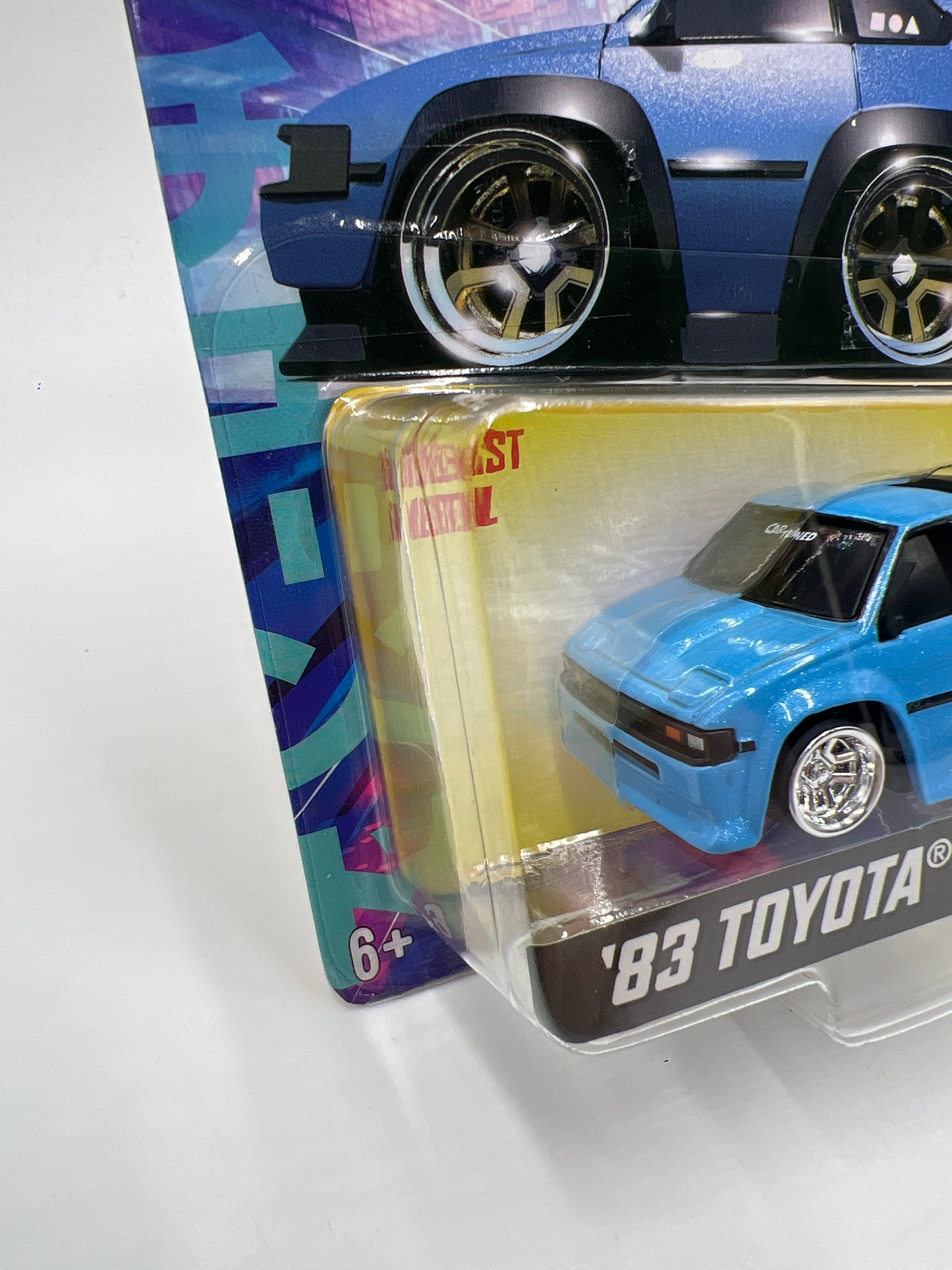 2025 MGA Car Tuned JDM Series 2 #3 83 Toyota Celica Blue 178L