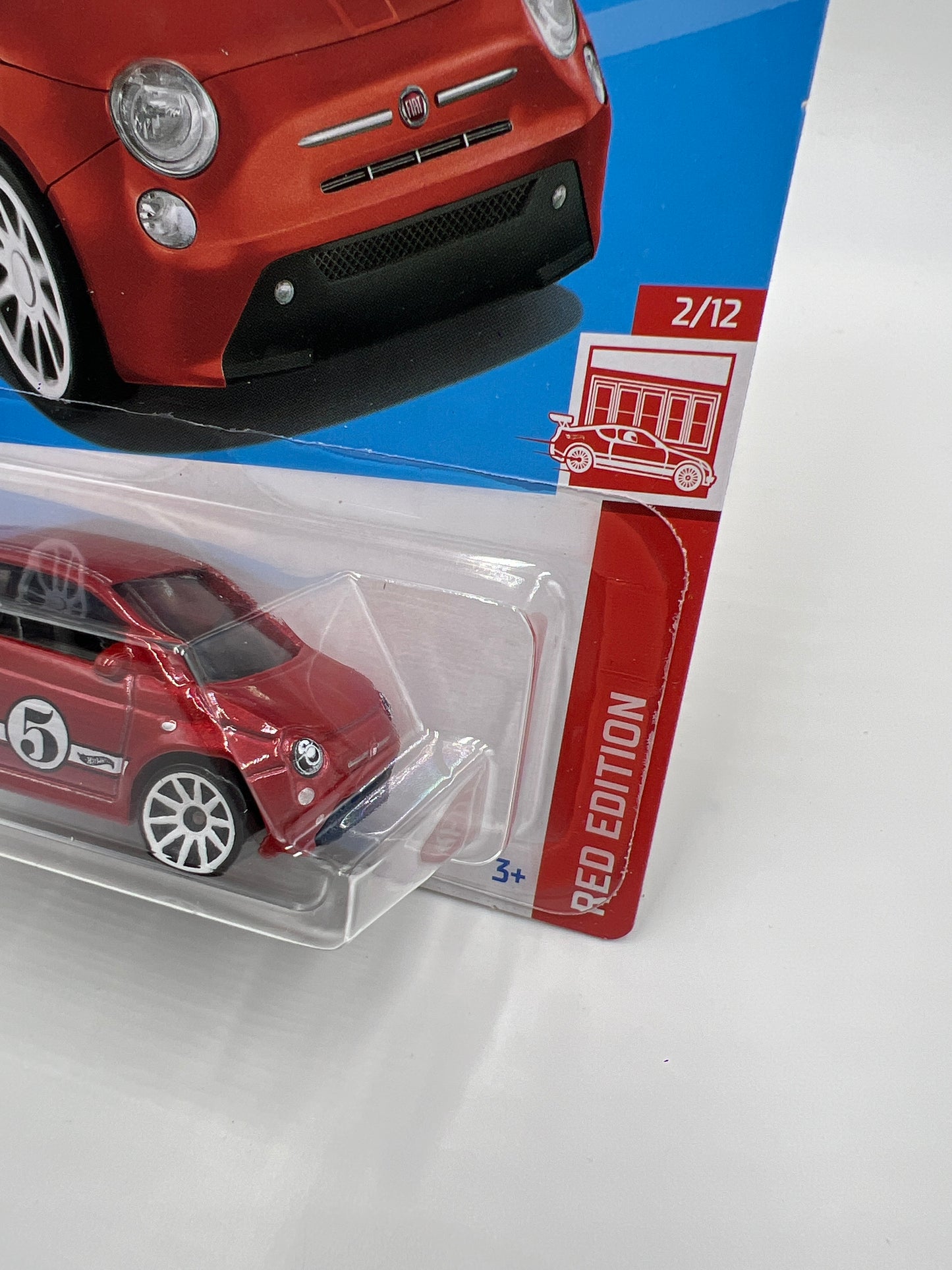 2024 Hot Wheels Target Exclusive Red Edition #22 Fiat 500e Red