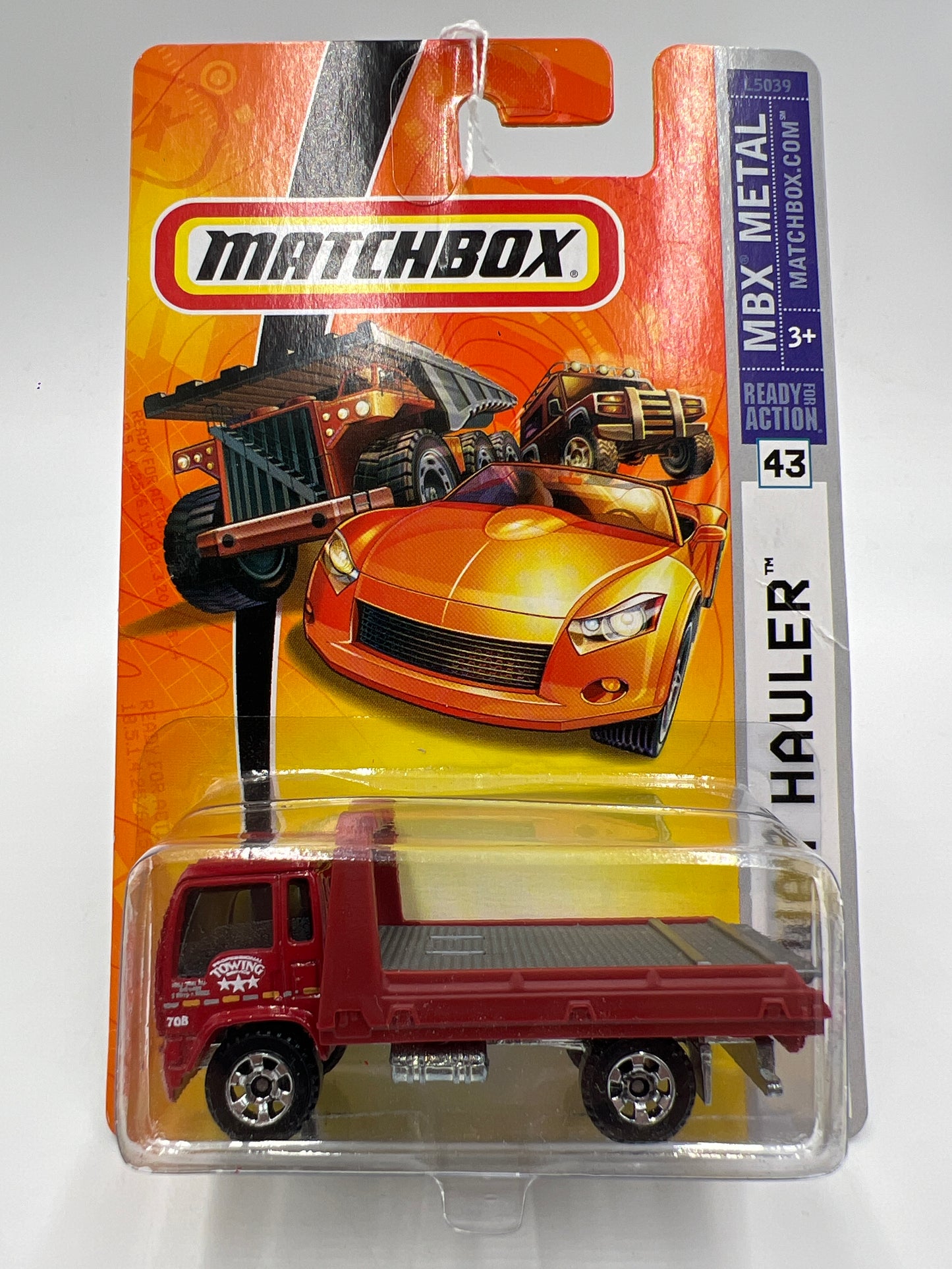 Matchbox MBX Metal #43 Hiway Hauler Red 217E