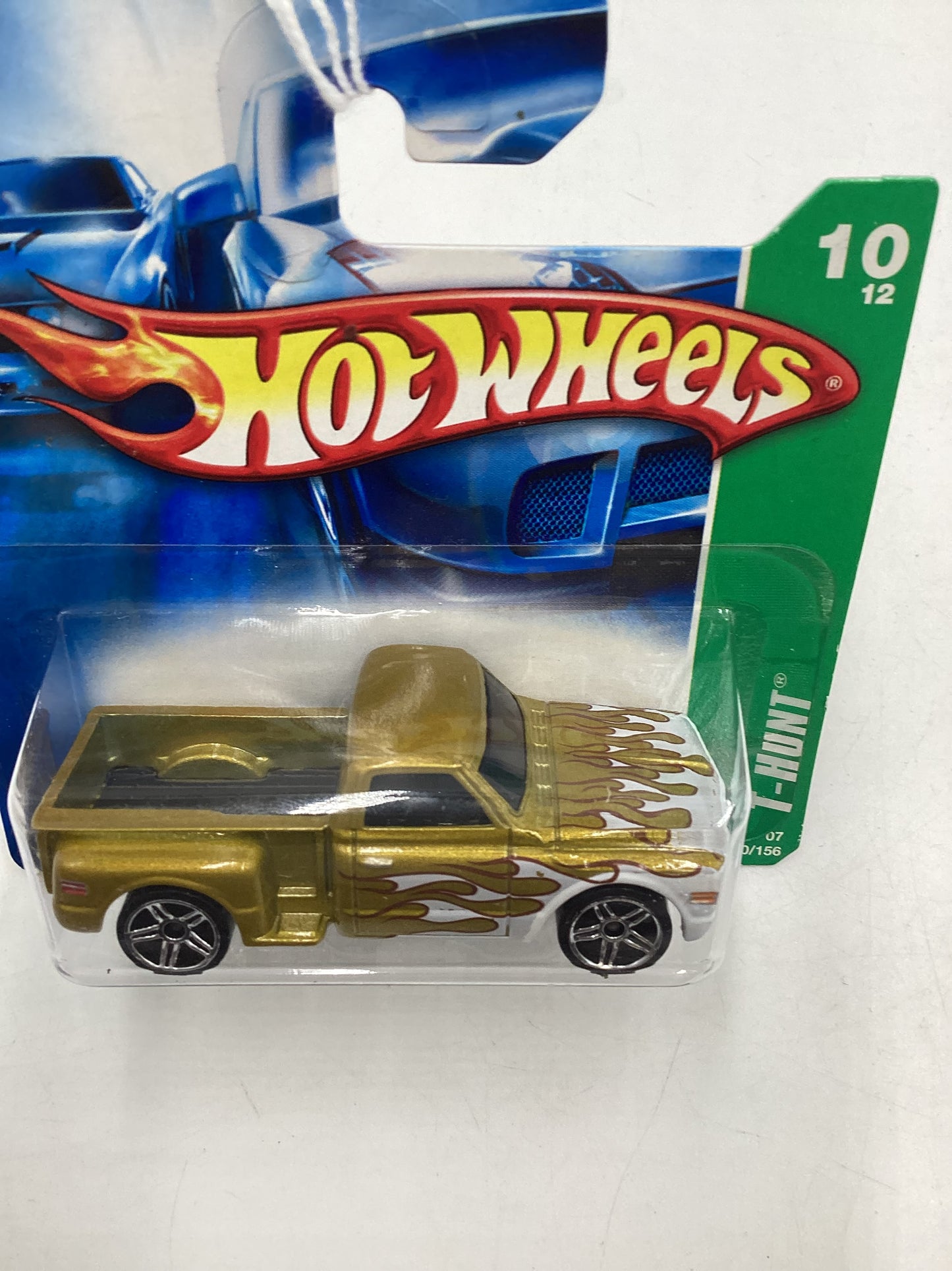 2007 Hot Wheels Treasure Hunt #130 Custom 69 Chevy Short Card 277E