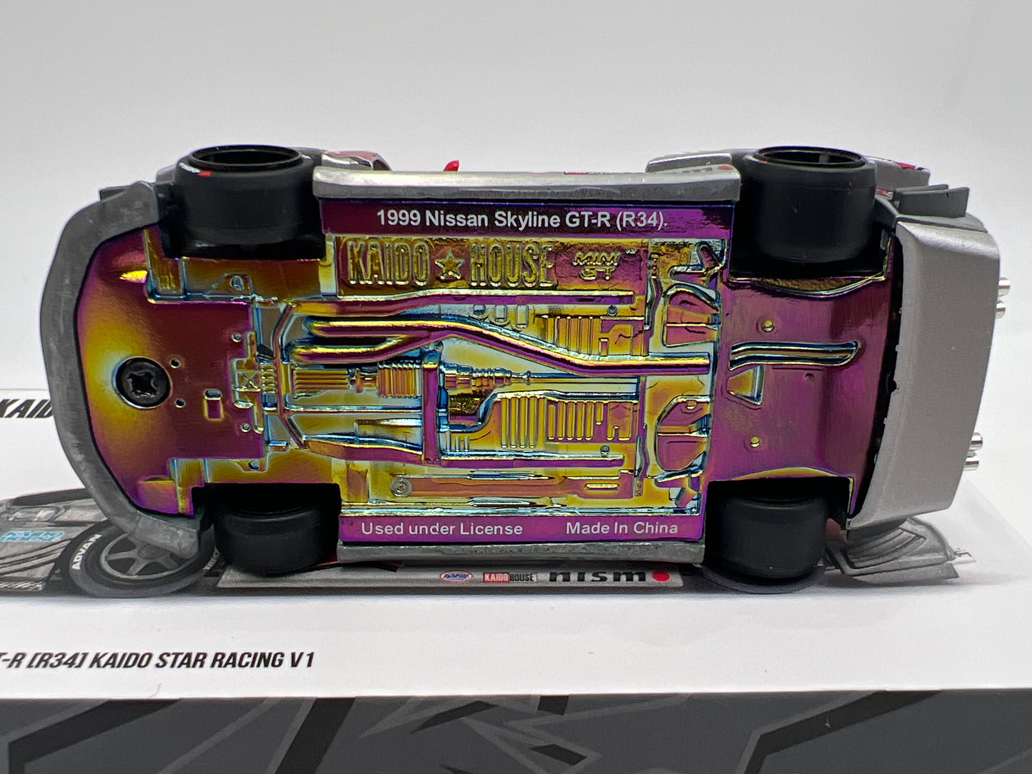 Mini GT Kaido House #197 CHASE Nissan Skyline GT-R R34 Kaido Star Racing V1