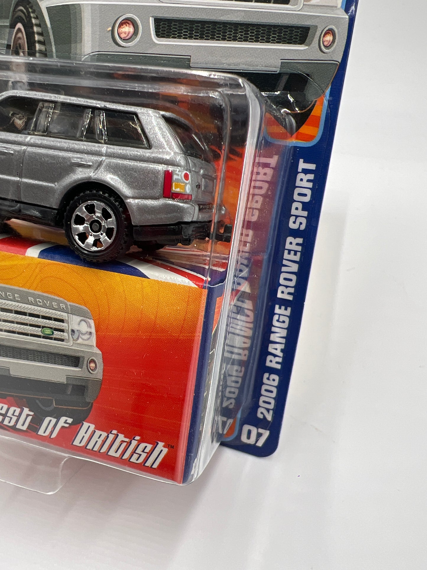 Matchbox Best Of British #7 2006 Range Rover Sport Silver 169A