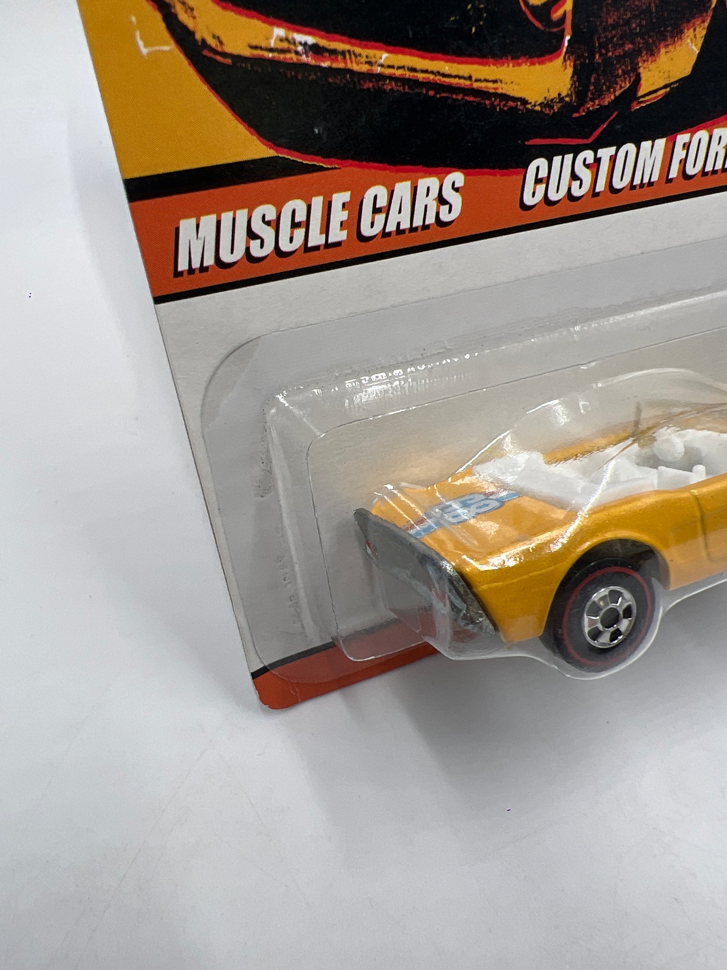Hot Wheels Since 68 Muscle Cars #7 Custom Ford Mustang Yellow