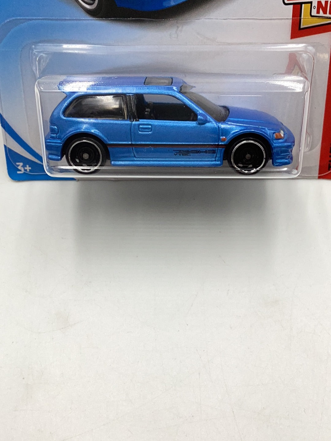 2018 hot wheels 90 Honda Civic EF Kmart exclusive htf!!! Factory sealed sticker With protector