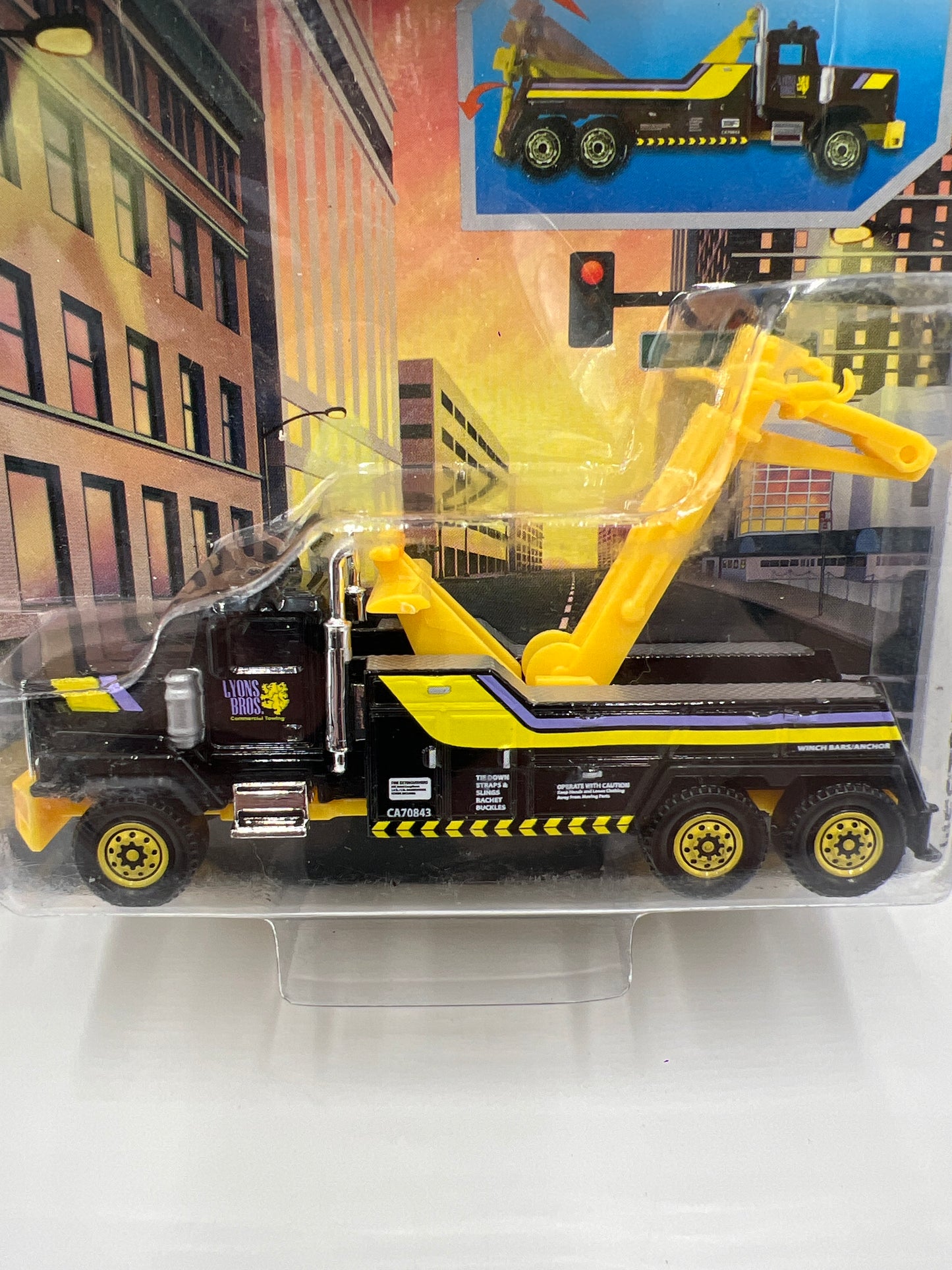Matchbox Real Working Rigs Western Star 6900XD Wrecker Black