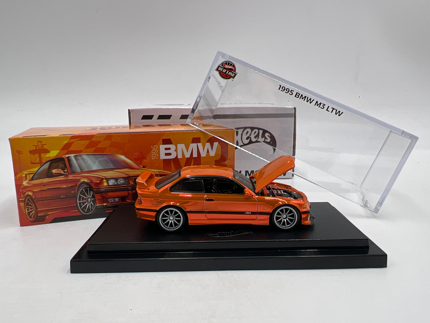 2025 Hot Wheels RLC 1995 BMW M3 LTW Orange