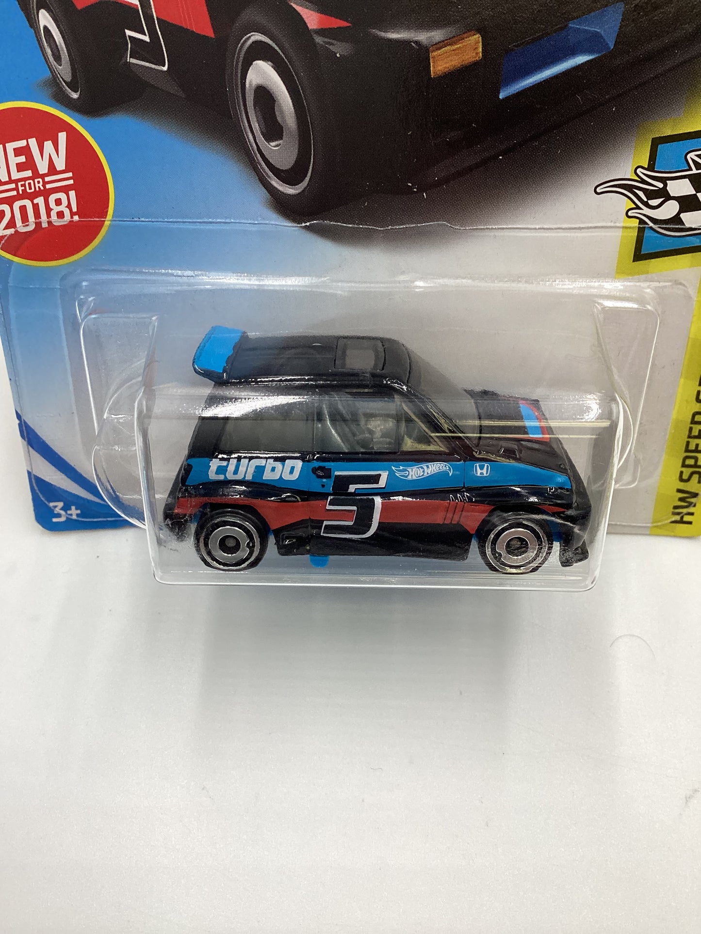 2021 Hot Wheels #190 85 Honda City Turbo II Black Factory Sealed 77B