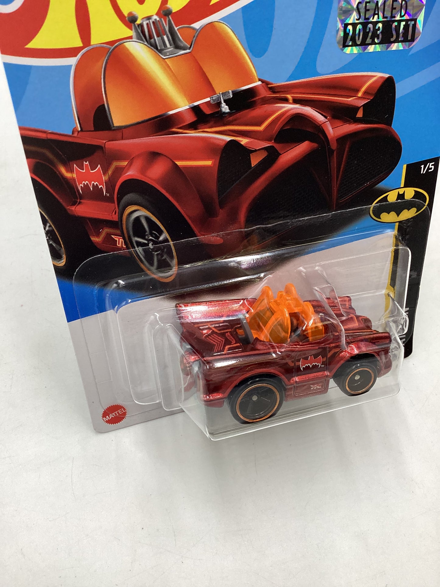 2023 Hot Wheels Super Treasure hunt 1/1250 Classic TV Series Batmobile Factory Sealed with Protector