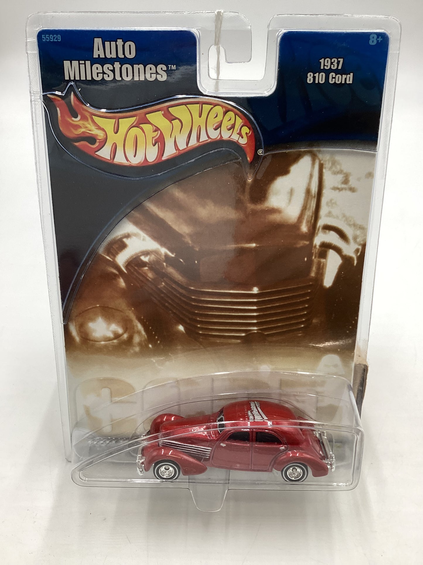 Hot Wheels Auto Milestones 1937 810 Cord Red