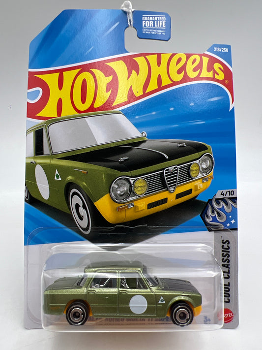 2026 Hot Wheels L Case #218 Alfa Romeo Giulia TI Super Green