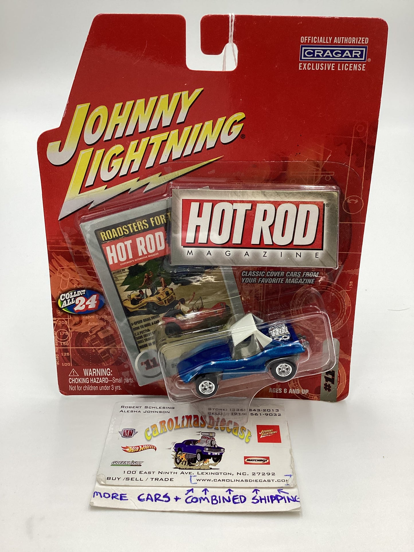 Johnny Lightning Hot Rod Magazine Dune Buggy 218H