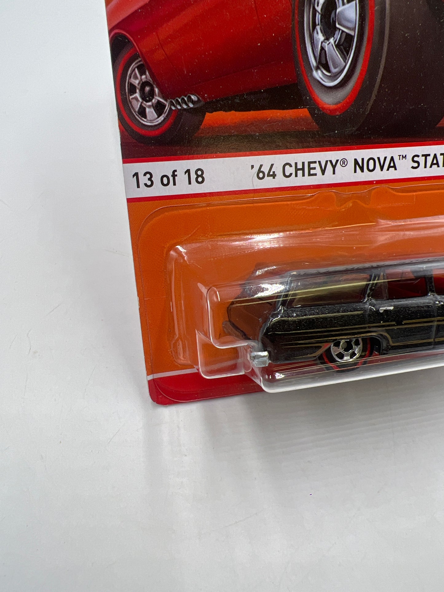 Hot Wheels 2016 Redline Series 64 Chevy Nova Station Wagon #13 158C