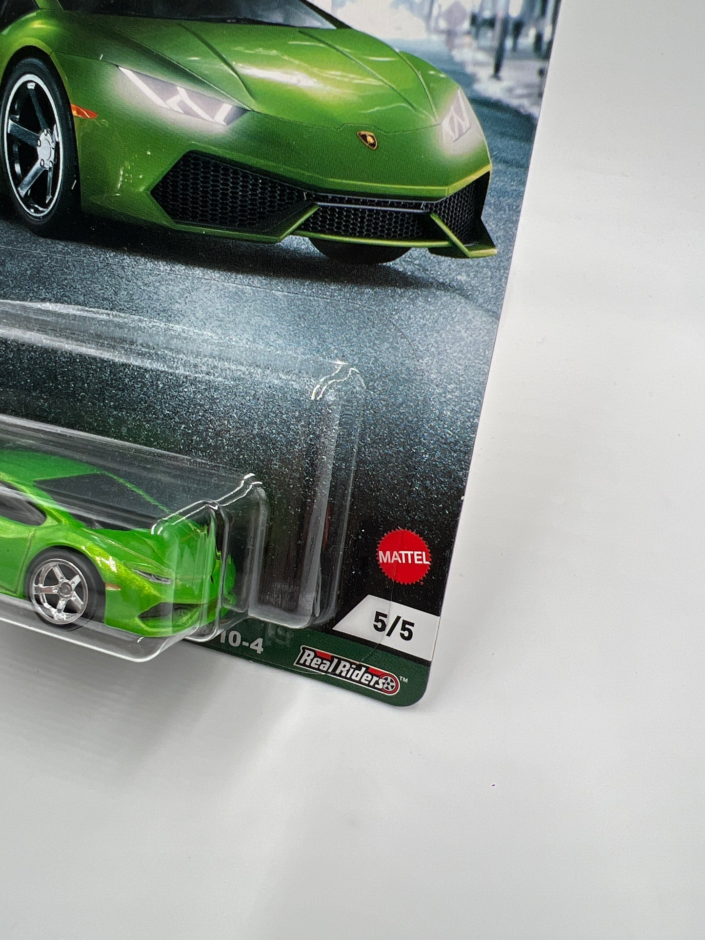 Hot Wheels Premium Exotic Envy #5 Lamborghini Huracan LP 610-4 Green 246A
