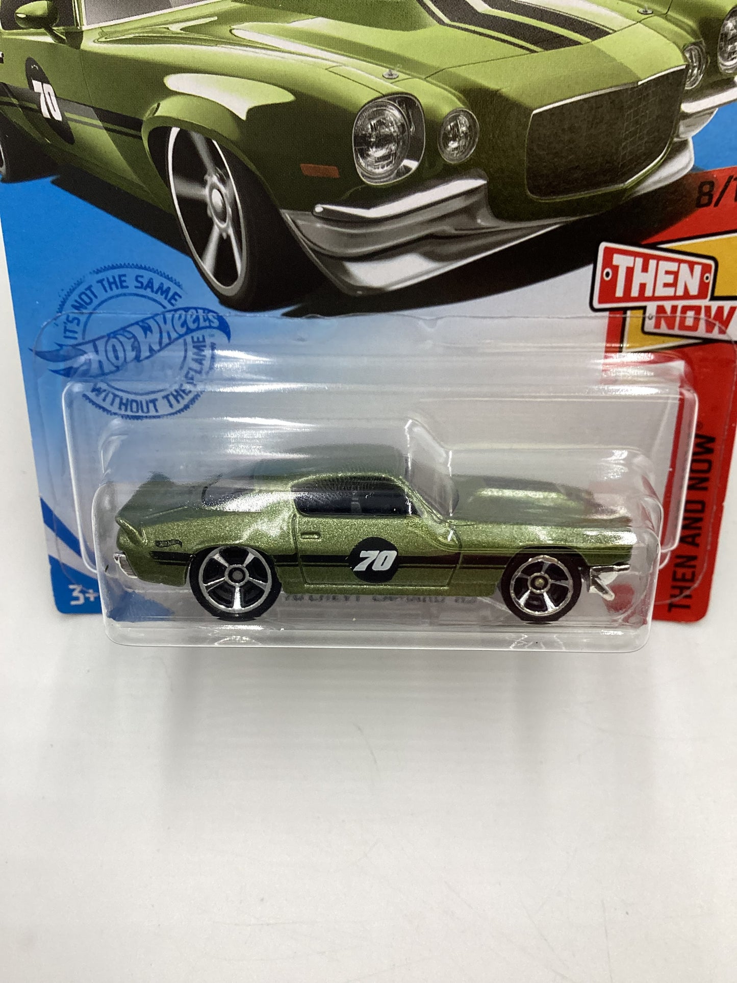 2021 Hot Wheels #179 Walgreens Exclusive Green 70 Chevy Camaro RS 240A