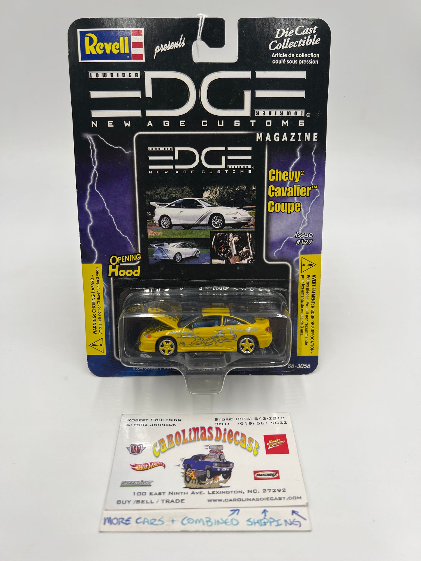 Revell Lowrider Edge Magazine New Age Customs #127 Chevy Cavalier Yellow