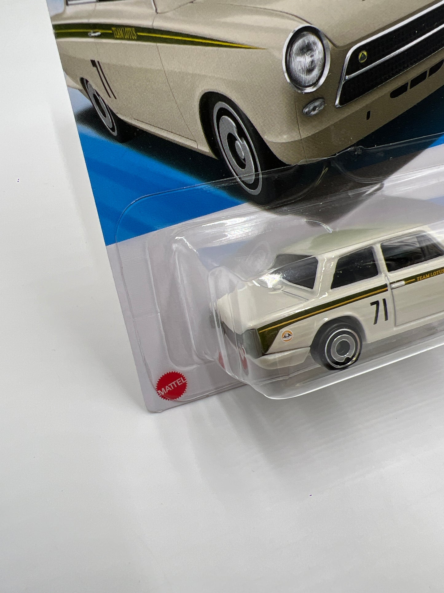 2025 Hot Wheels L Case Compact Kings #213 Lotus Cortina White 68E