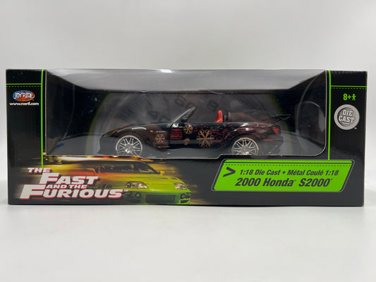 Joyride 1/18 Fast & Furious 2000 Honda S2000 Black VHTF