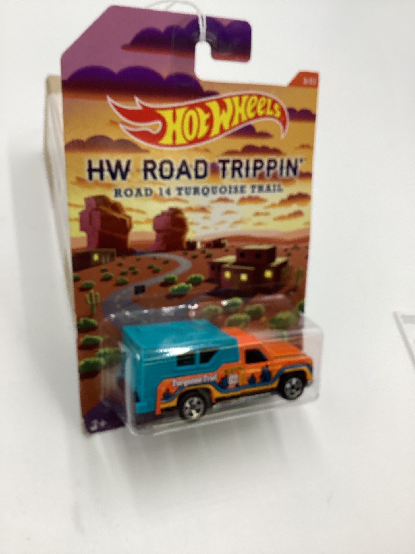 HW Road Trippin Road 14 Turquiose Trail #3 Backwoods Bomb Orange/Blue 158E
