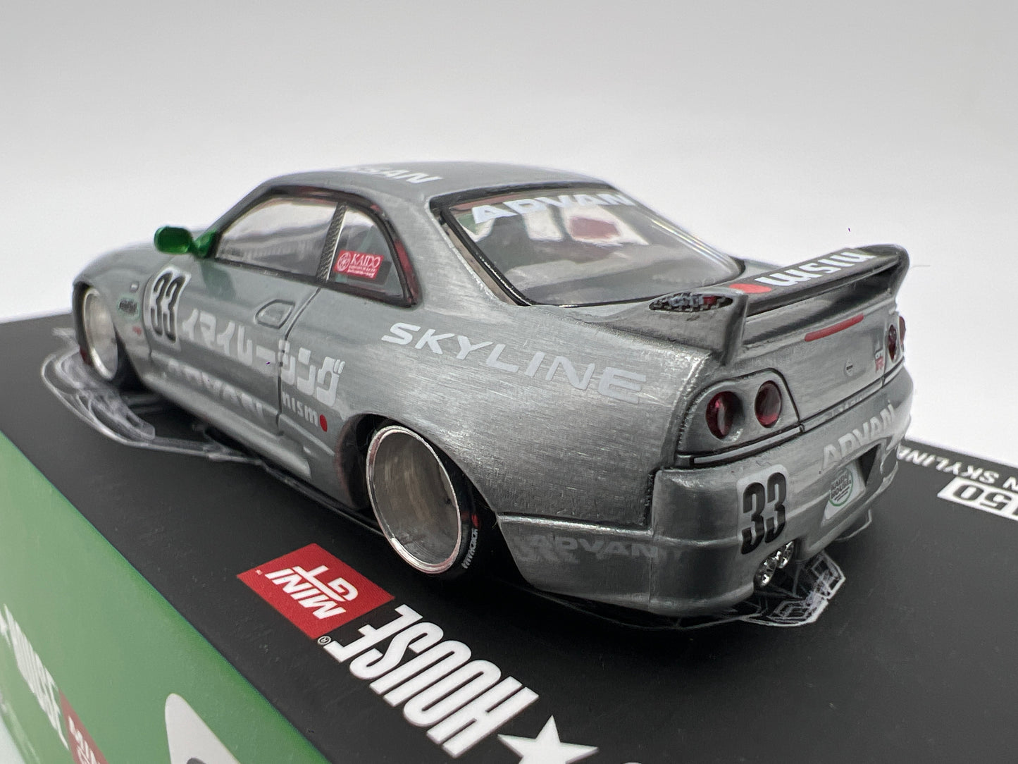 Mini GT Kaido House #150 CHASE Nissan Skyline GT-R R33 Imai Racing V1