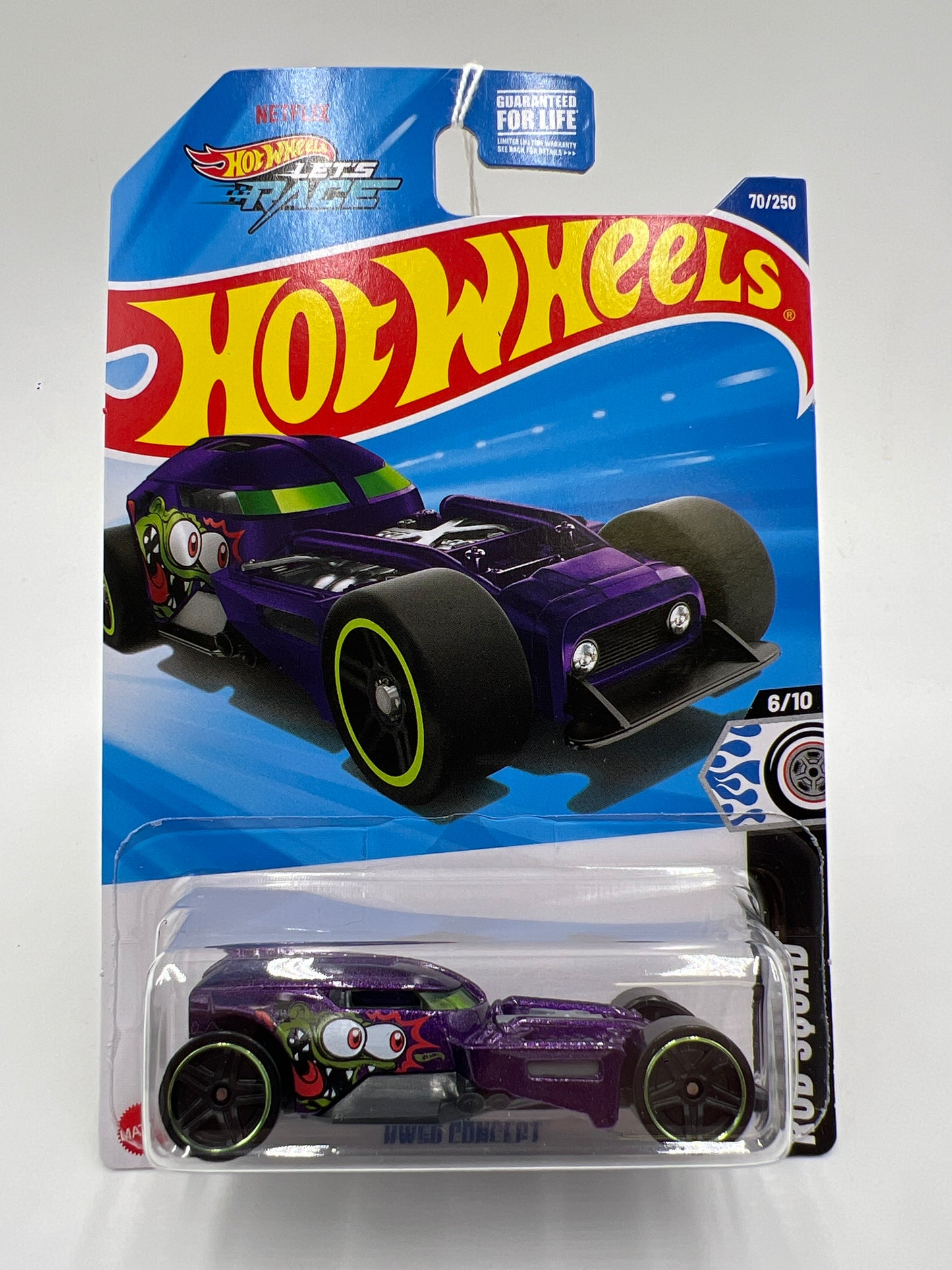 2025 Hot Wheels H Case Rod Squad #70 HW50 Concept Purple UU3