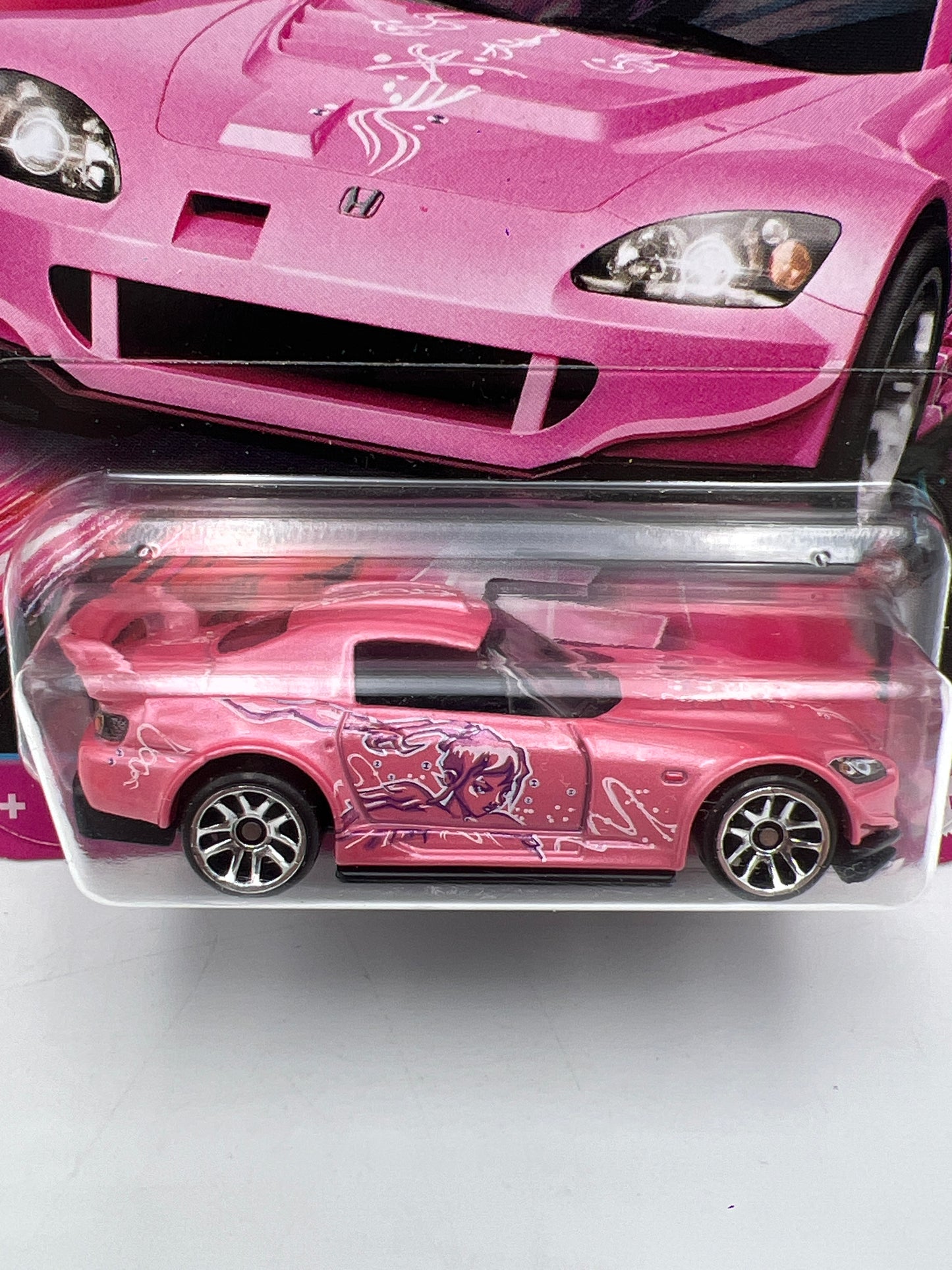 Hot Wheels Fast and Furious Women of Fast #1 Suki Honda S2000 Pink W/Protector