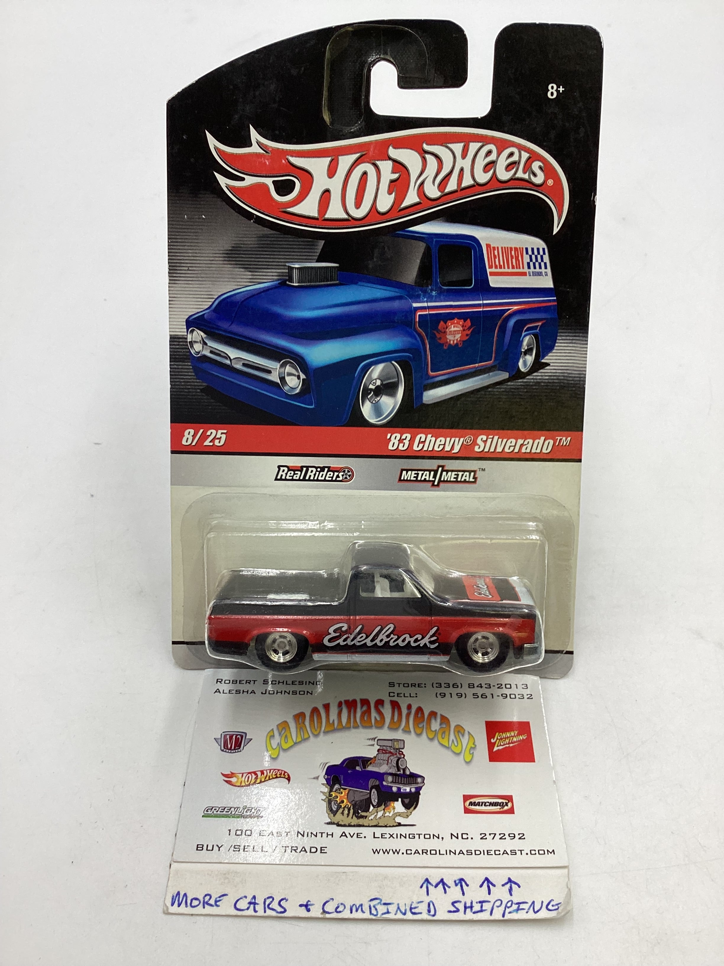 Hot wheels Slick rides 8/25 83 Chevy Silverado – carolinasdiecast