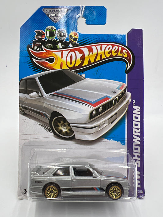 2013 Hot Wheels Showroom #172 92 BMW M3 Silver