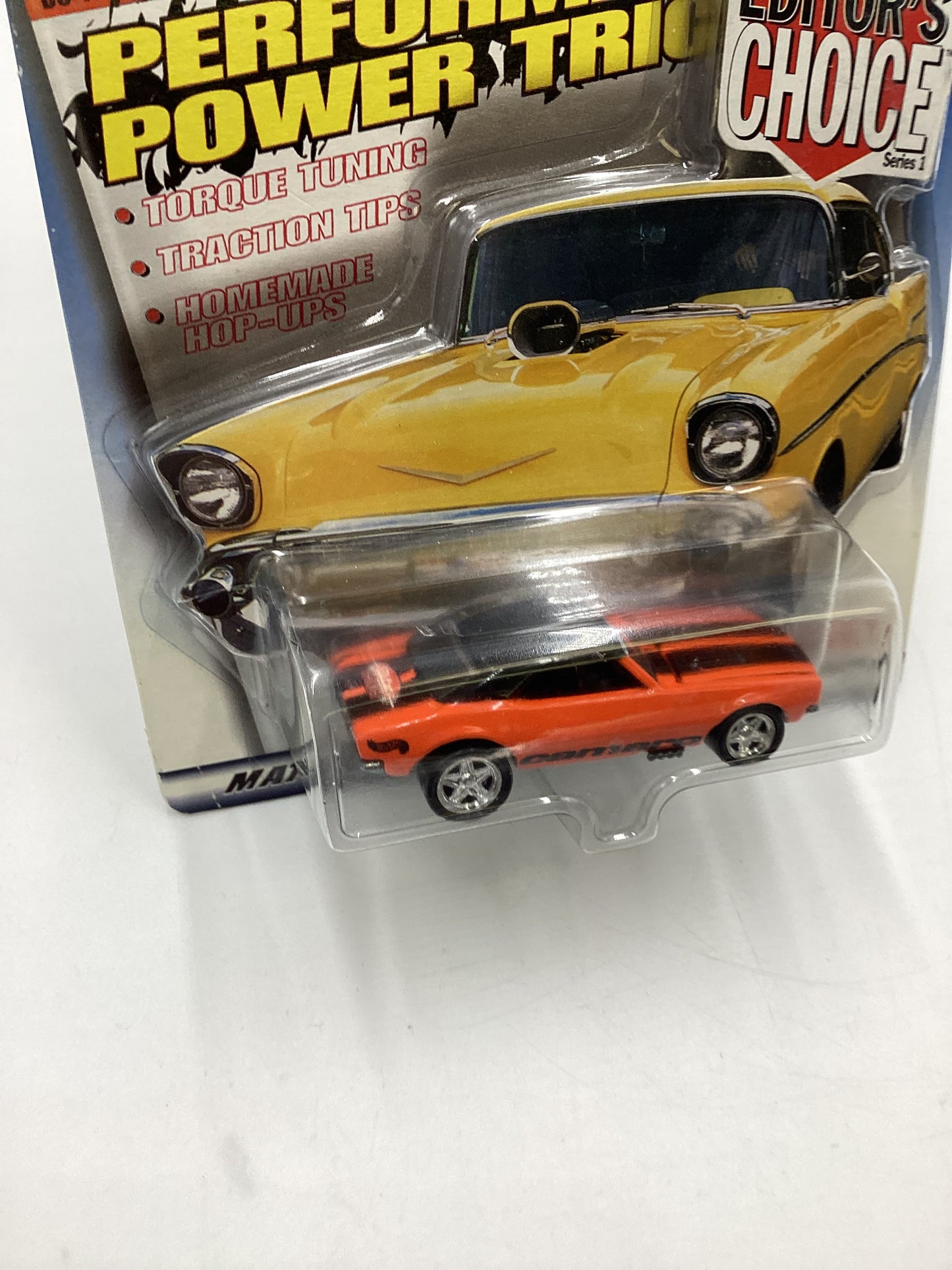 Hot Wheels Target Exclusive Hot Wheels Editors Choice Car Craft #4 67 Camaro Orange