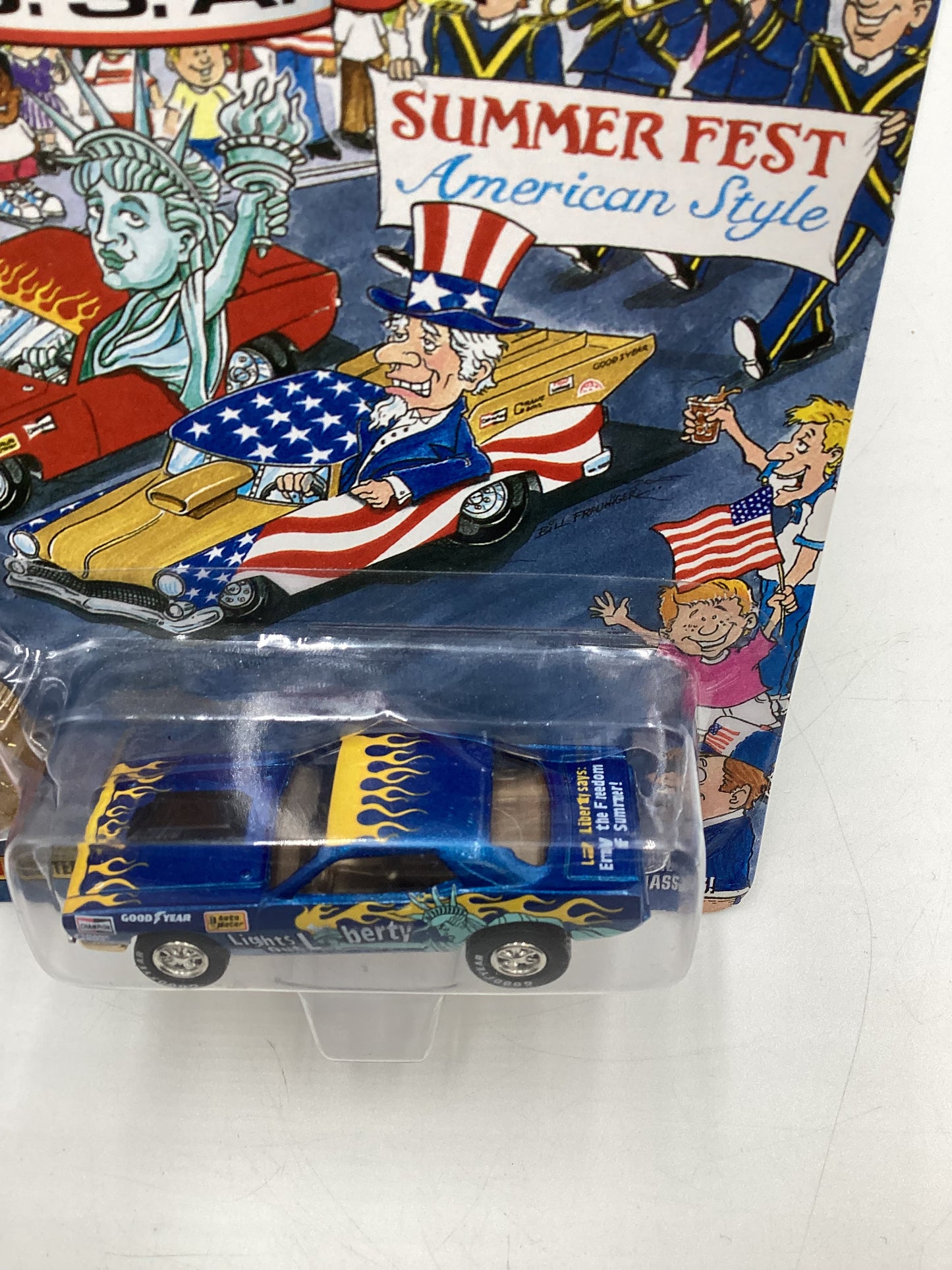 Johnny Lightning Dragsters U.S.A #8880/15000 Lights Out Liberty Blue 186D